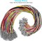 100Pcs Leather Necklace Cord with Clasps, Rope Necklace String - Multicolor